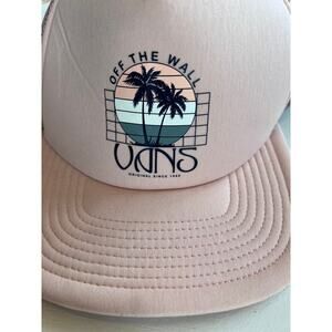Vans pink Trucker hat